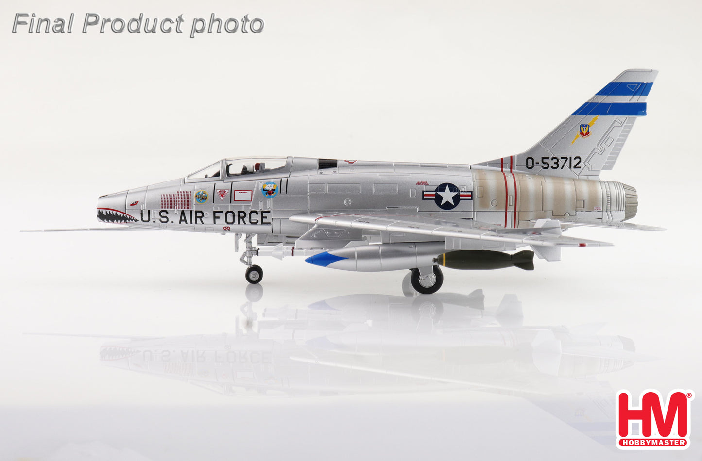 1/72 F-100D Super Sabre 55-3712 307 TFS Bien Hoa AB RVN 1965