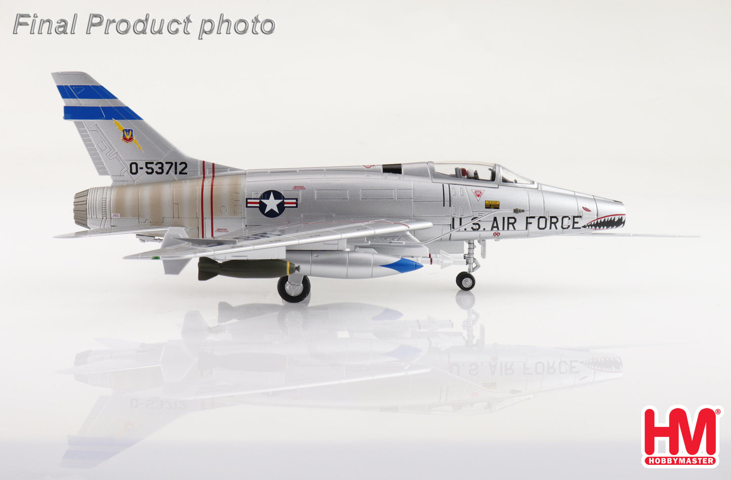 1/72 F-100D Super Sabre 55-3712 307 TFS Bien Hoa AB RVN 1965
