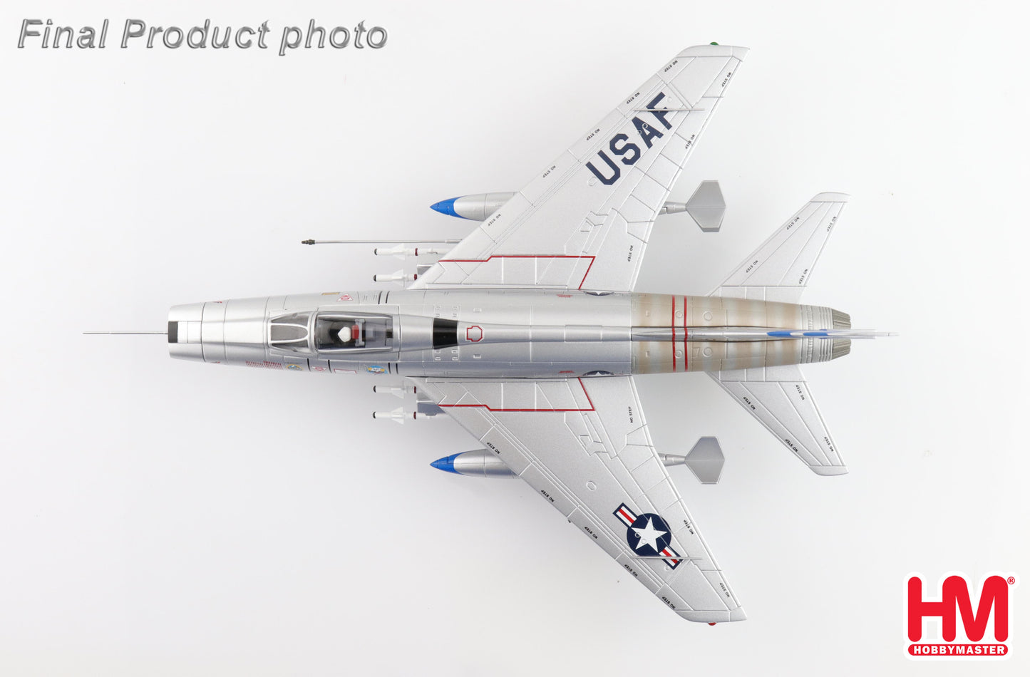 1/72 F-100D Super Sabre 55-3712 307 TFS Bien Hoa AB RVN 1965