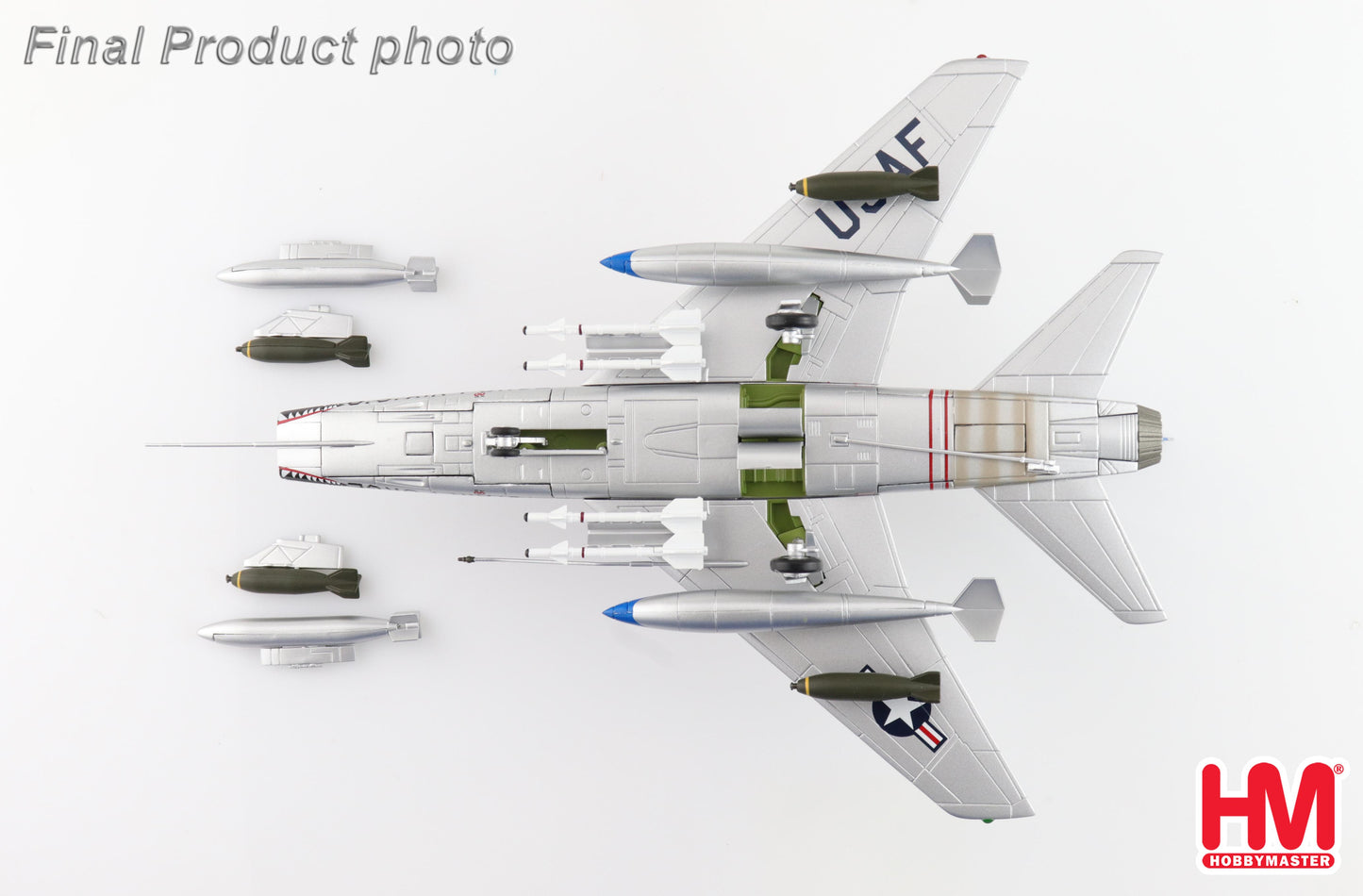 1/72 F-100D Super Sabre 55-3712 307 TFS Bien Hoa AB RVN 1965