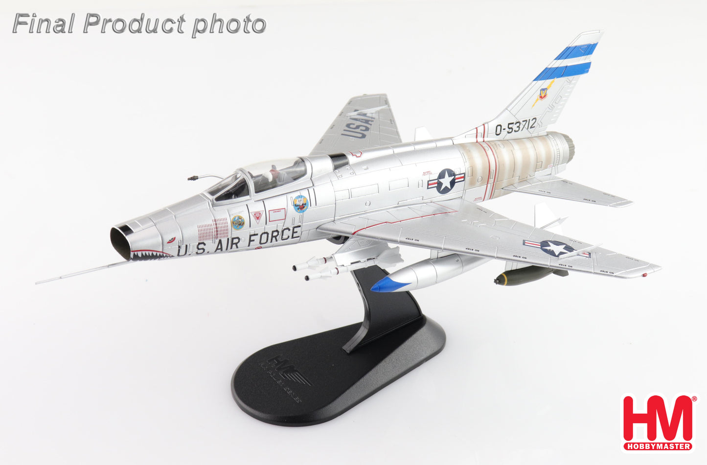1/72 F-100D Super Sabre 55-3712 307 TFS Bien Hoa AB RVN 1965