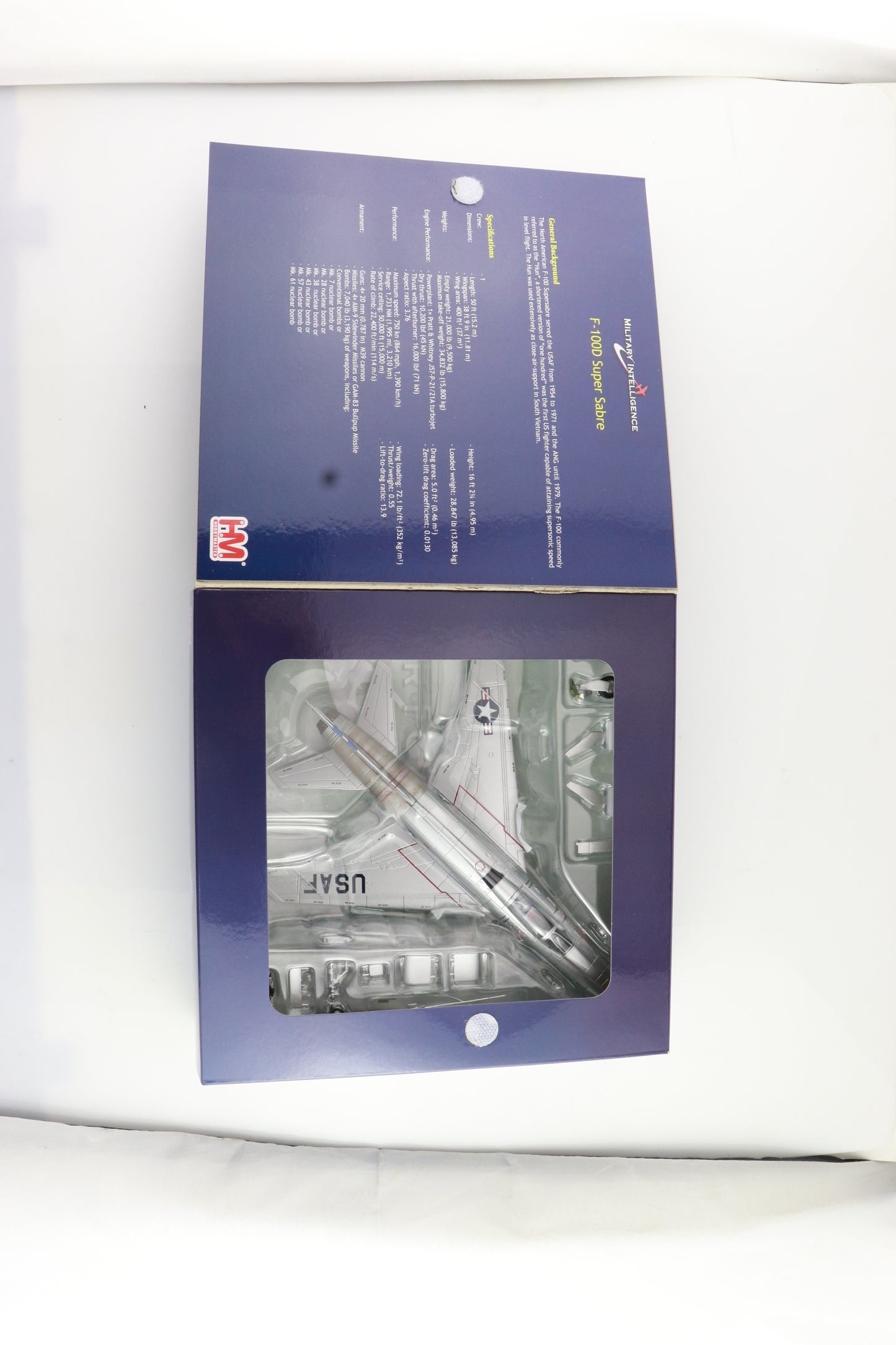 1/72 F-100D Super Sabre 55-3712 307 TFS Bien Hoa AB RVN 1965