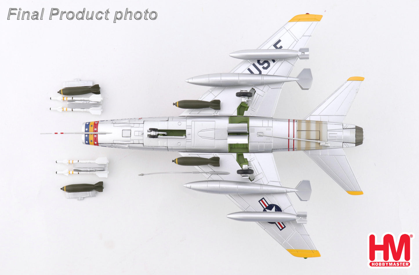1/72 F-100D Super Sabre 55-2950 81st TFS 50th TFW France 1958