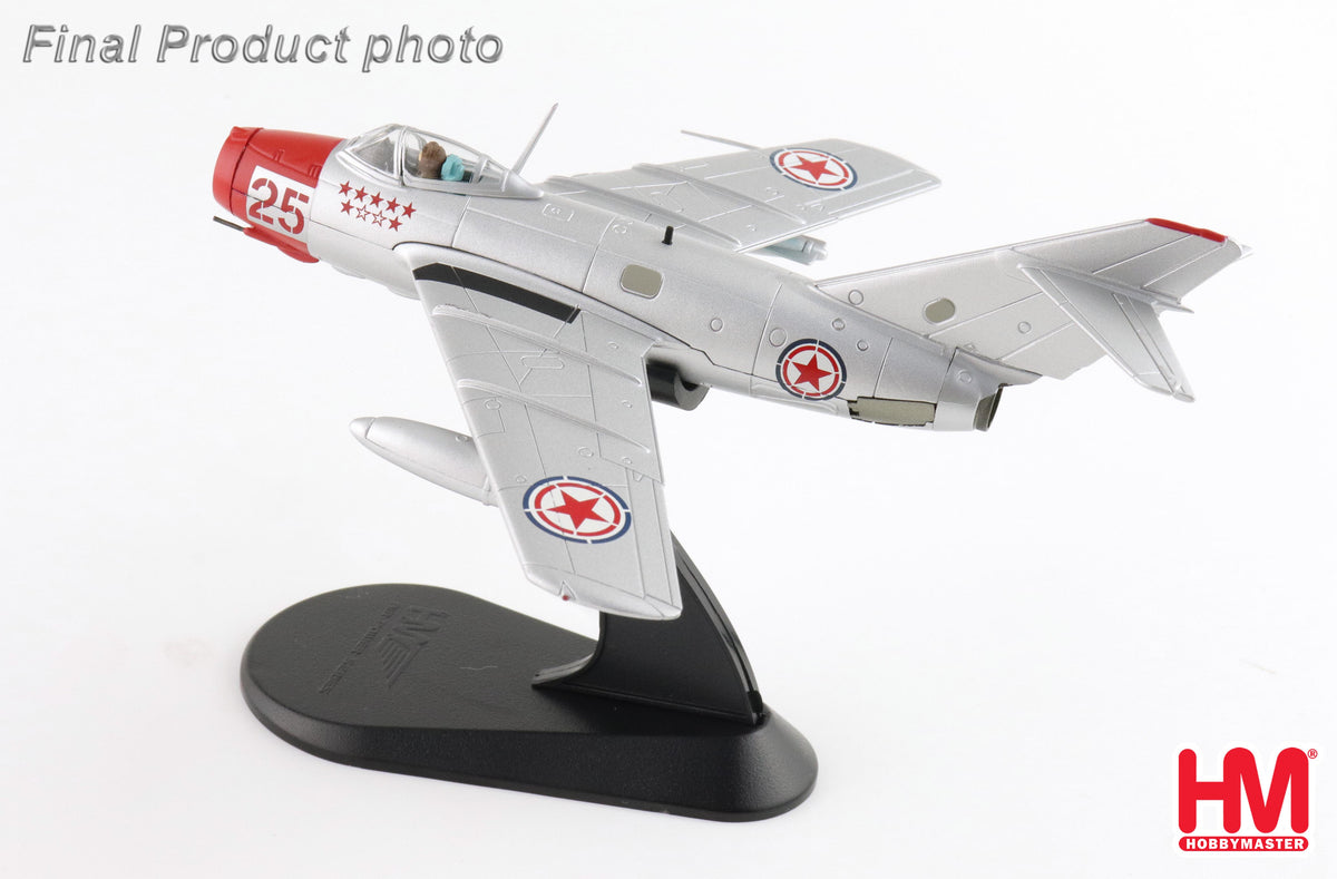 1/72 MIG-15bis Red 25 Chinese People's Volunteers Air Force North Korea 1950s (with Climbing Ladder)