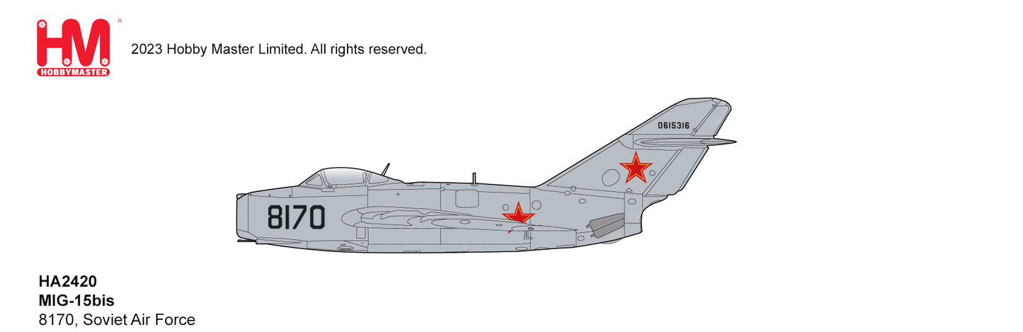 1/72 MIG-15bis 8170 Soviet Air Force