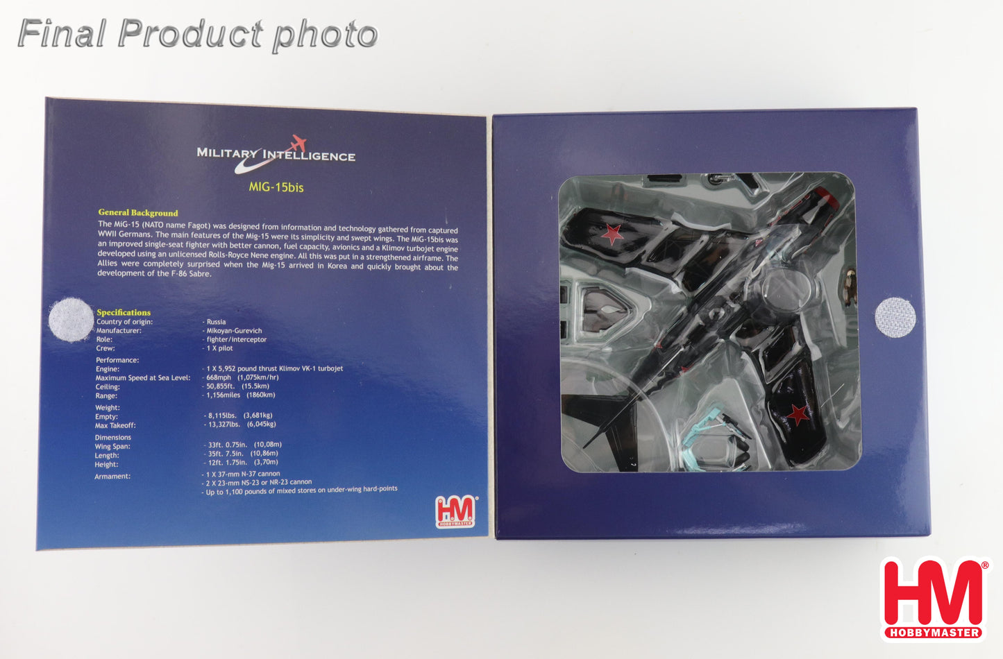 1/72 MIG-15bis "Experimental" Red 1016 Combat Air Musem Kansas