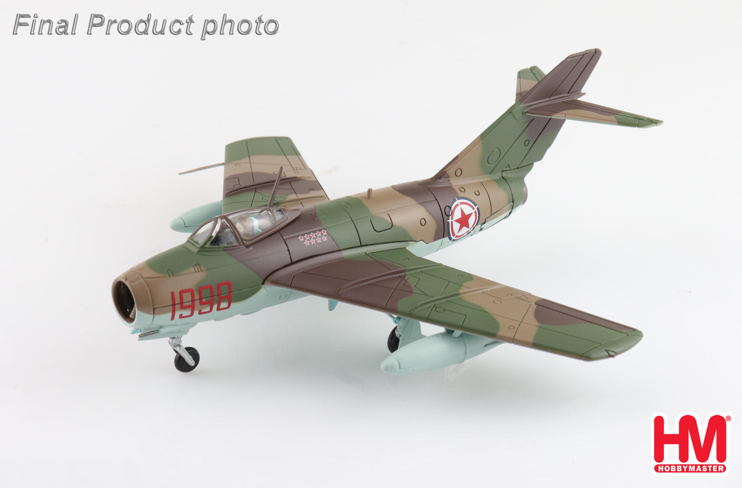 1/72 MIG-15bis Red 1998 Maj. Ivanovich Mikhin 518th IAP North Korea May 1953