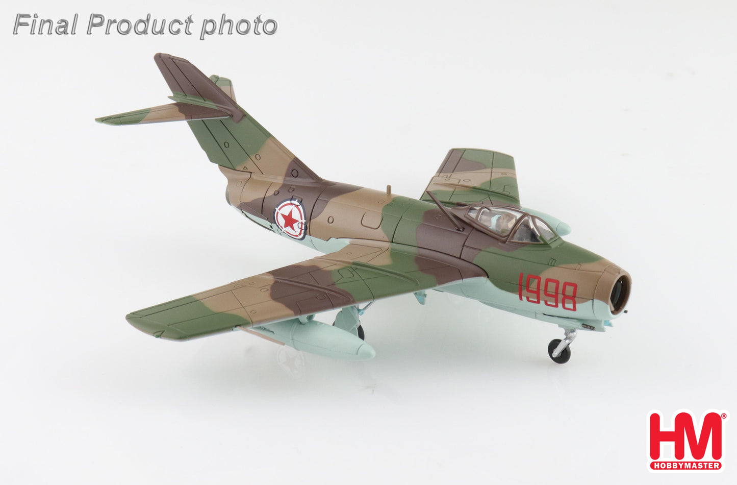1/72 MIG-15bis Red 1998 Maj. Ivanovich Mikhin 518th IAP North Korea May 1953