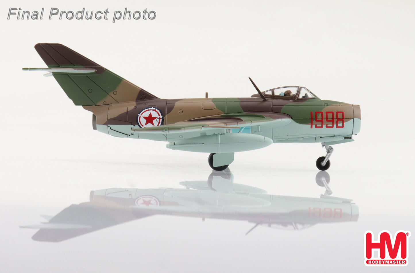 1/72 MIG-15bis Red 1998 Maj. Ivanovich Mikhin 518th IAP North Korea May 1953