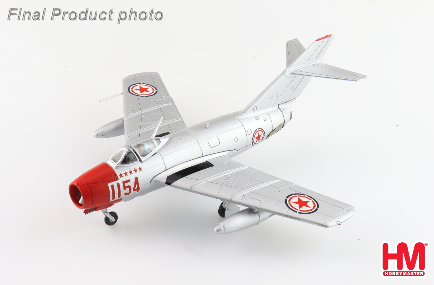 1/72 MIG-15bis No.1154Chinese People's Volunteers Air Force North Korea 1950s