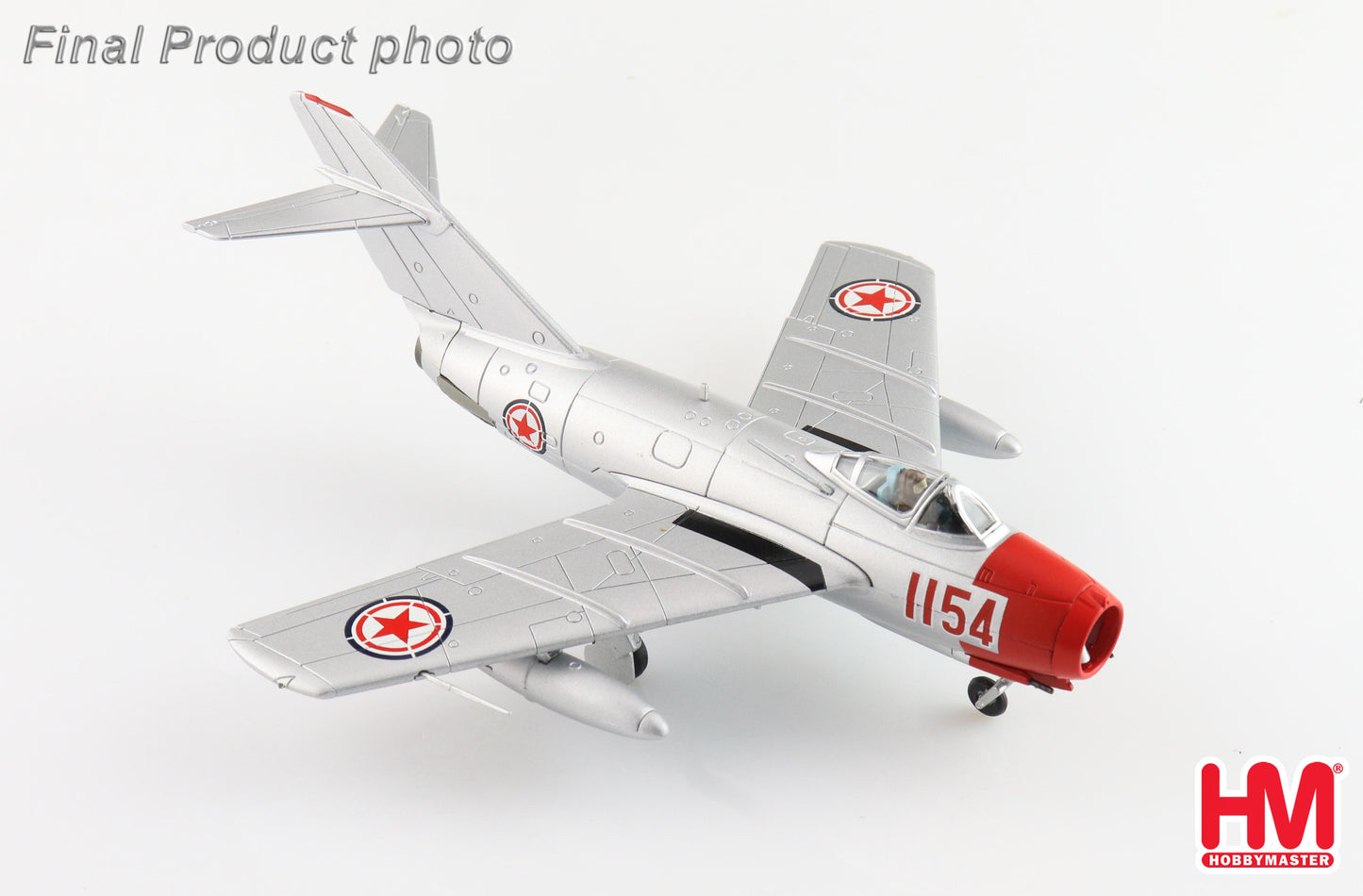 1/72 MIG-15bis No.1154Chinese People's Volunteers Air Force North Korea 1950s
