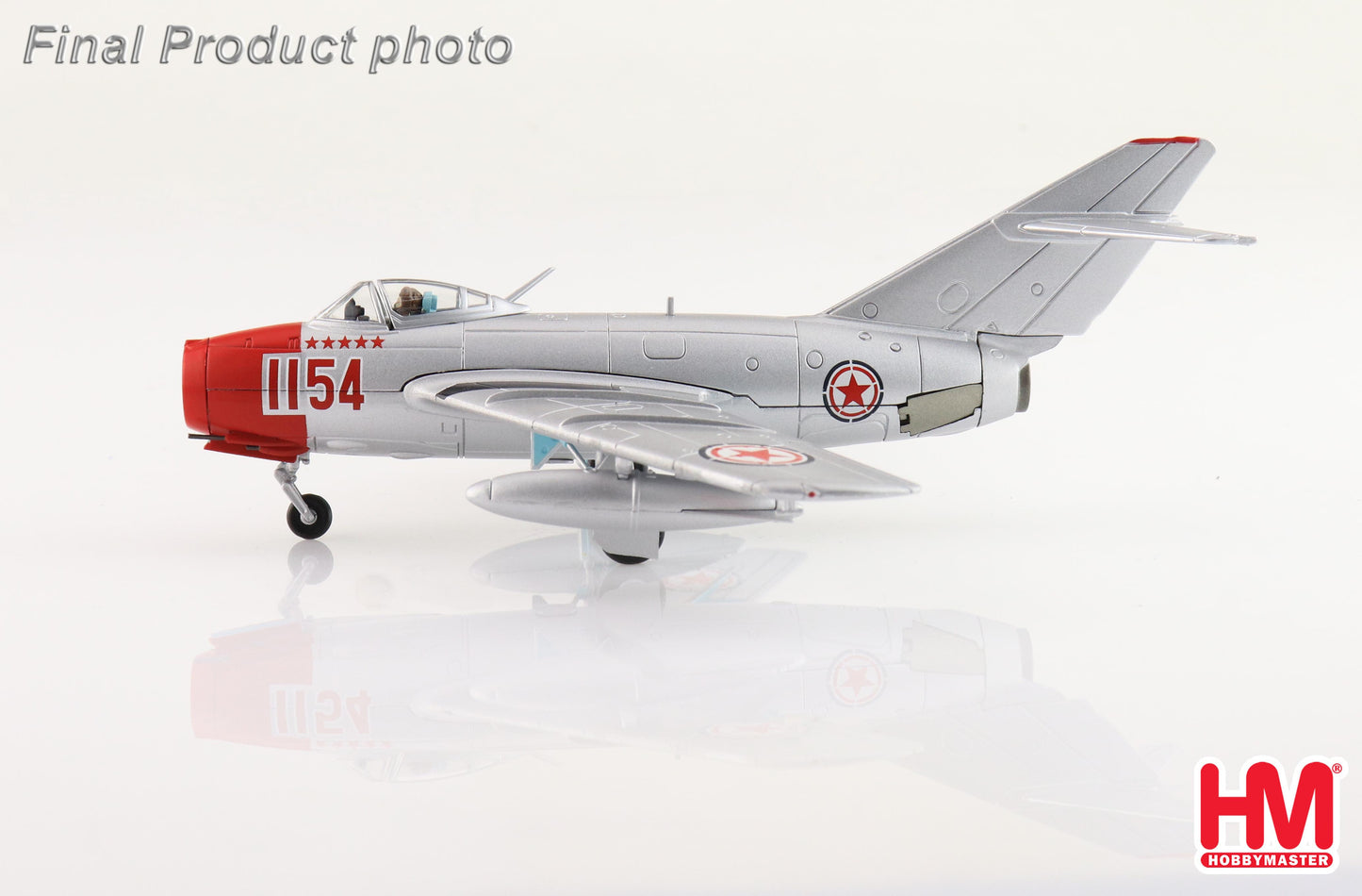 1/72 MIG-15bis No.1154Chinese People's Volunteers Air Force North Korea 1950s