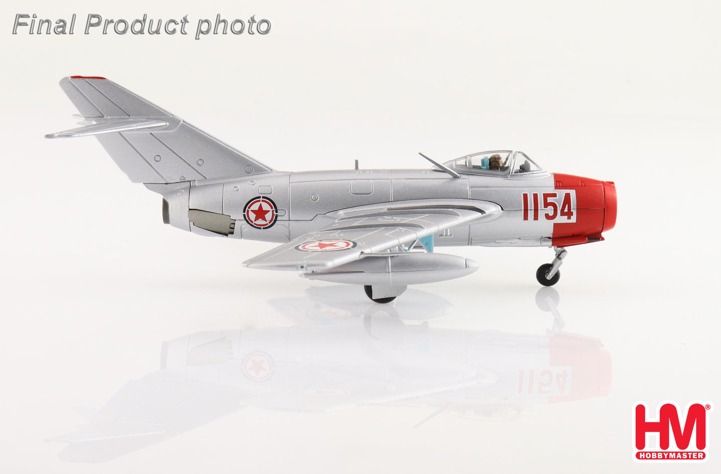1/72 MIG-15bis No.1154Chinese People's Volunteers Air Force North Korea 1950s