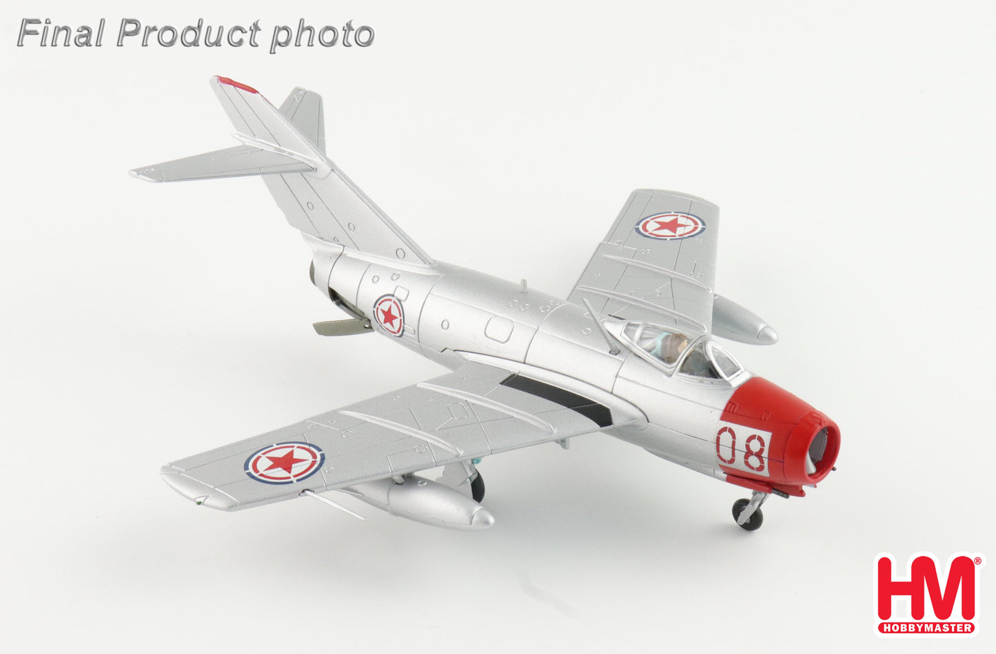 1/72 MIG-15bis Red 08 Chinese People's Volunteers AF 1950s