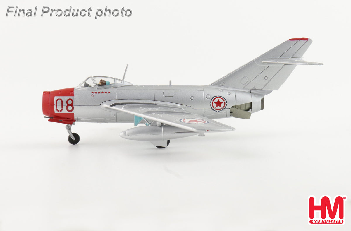 1/72 MIG-15bis Red 08 Chinese People's Volunteers AF 1950s