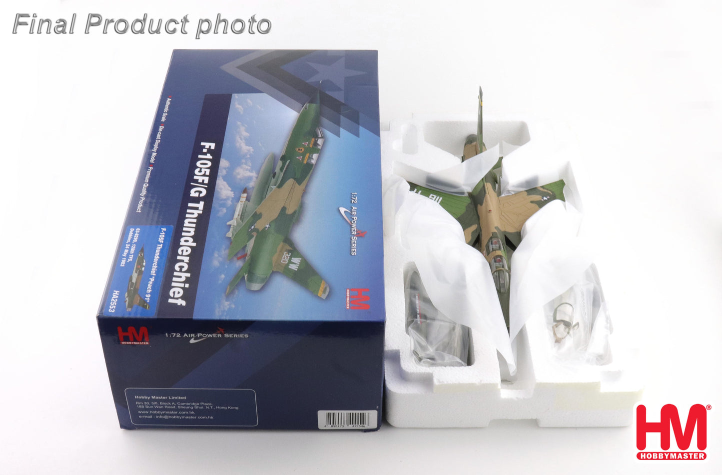 1/72 F-105F Thunderchief "Peach 91" 63-8299 128th TFS Dobbins 24 May 1983