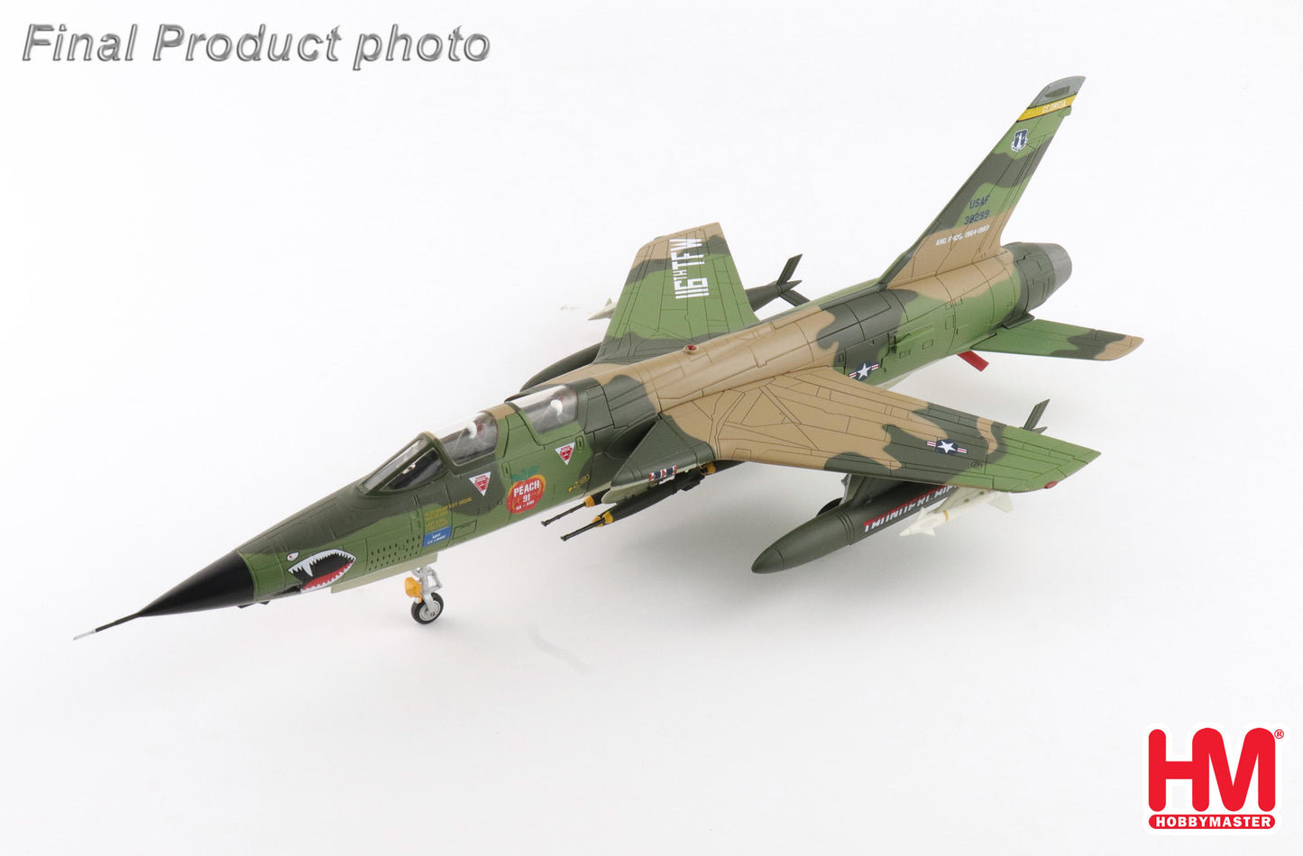 1/72 F-105F Thunderchief "Peach 91" 63-8299 128th TFS Dobbins 24 May 1983