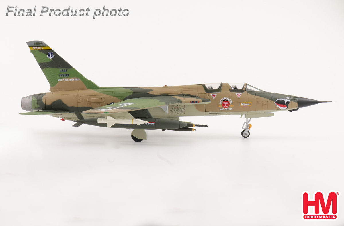 1/72 F-105F Thunderchief "Peach 91" 63-8299 128th TFS Dobbins 24 May 1983