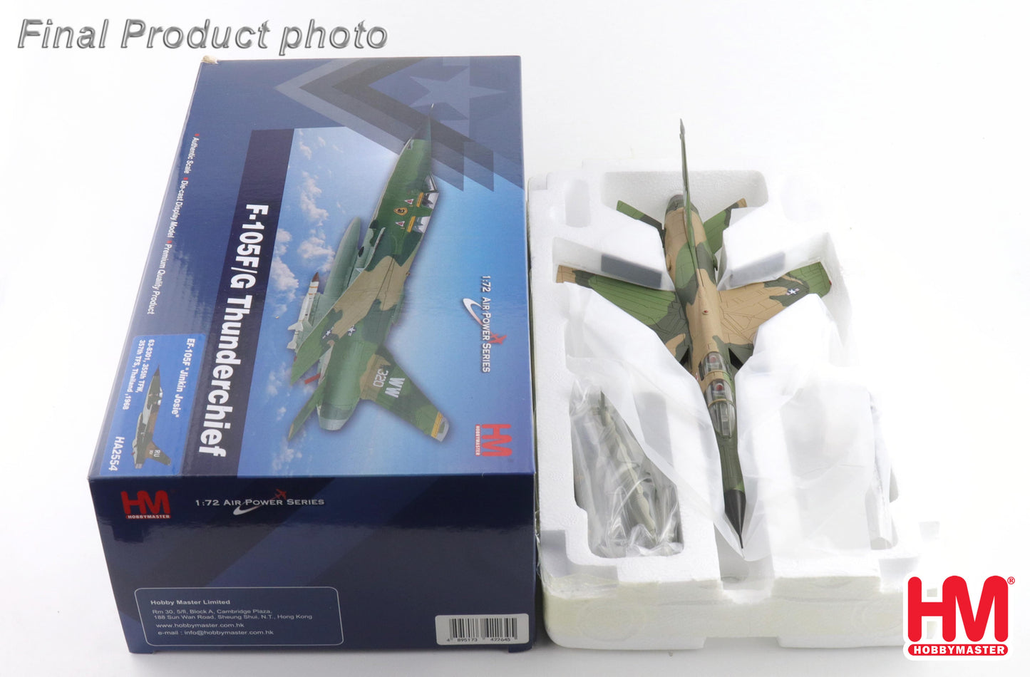 1/72 EF-105F "Jinkin Josie" 63-8301 355th TFW 357th TFS Thailand 1968