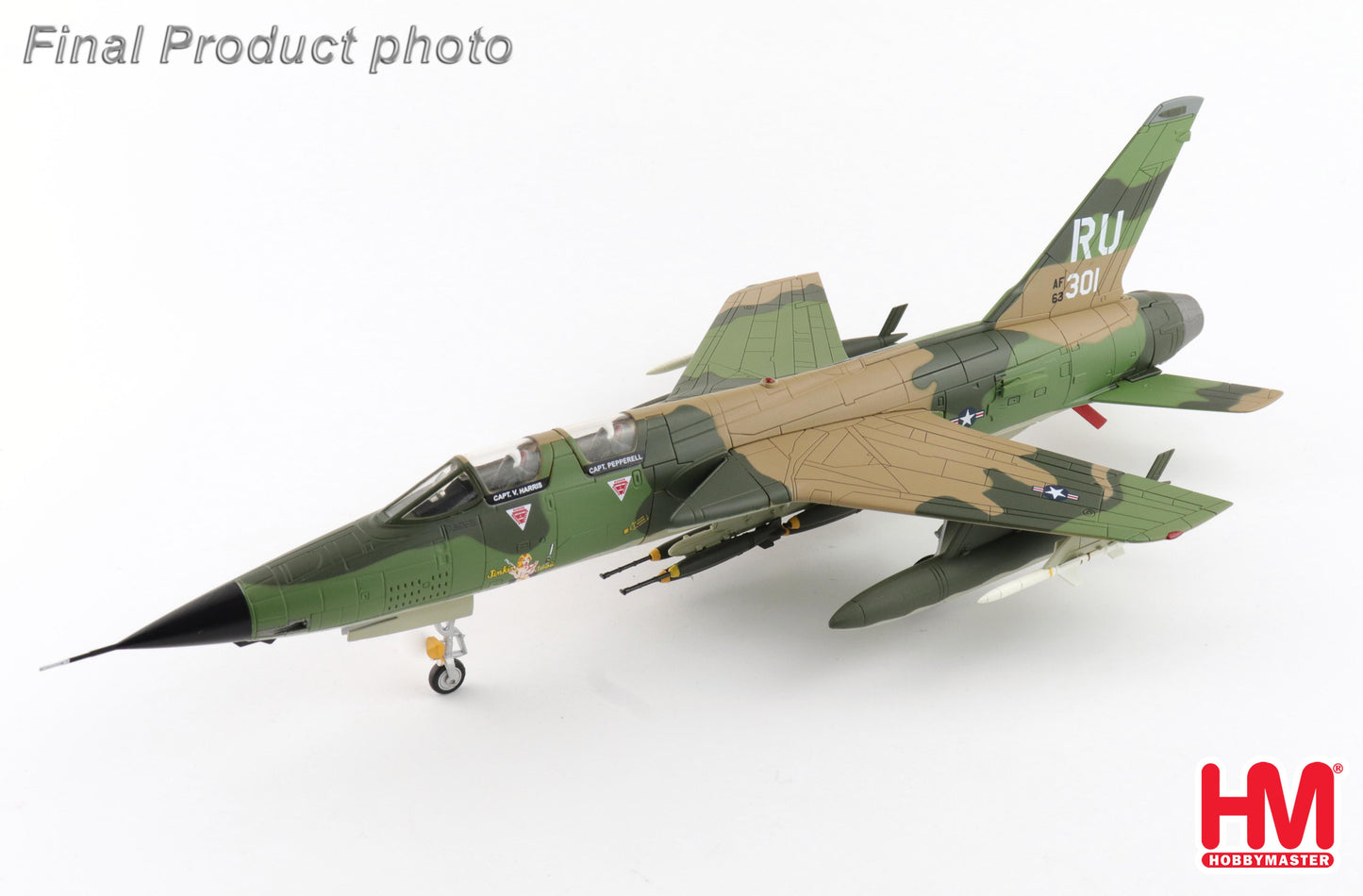 1/72 EF-105F "Jinkin Josie" 63-8301 355th TFW 357th TFS Thailand 1968