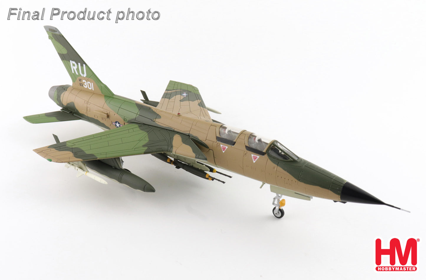 1/72 EF-105F "Jinkin Josie" 63-8301 355th TFW 357th TFS Thailand 1968