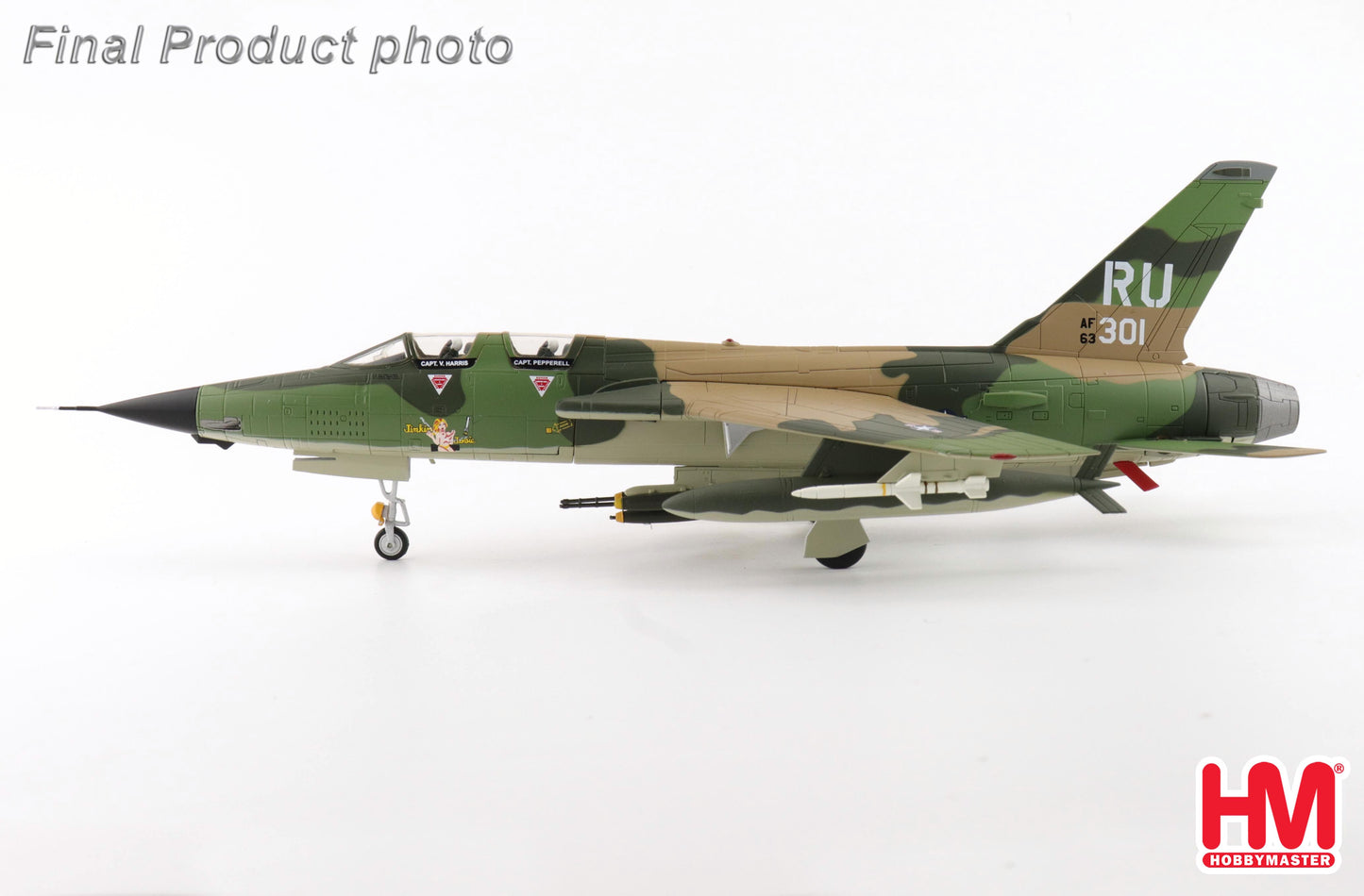 1/72 EF-105F "Jinkin Josie" 63-8301 355th TFW 357th TFS Thailand 1968