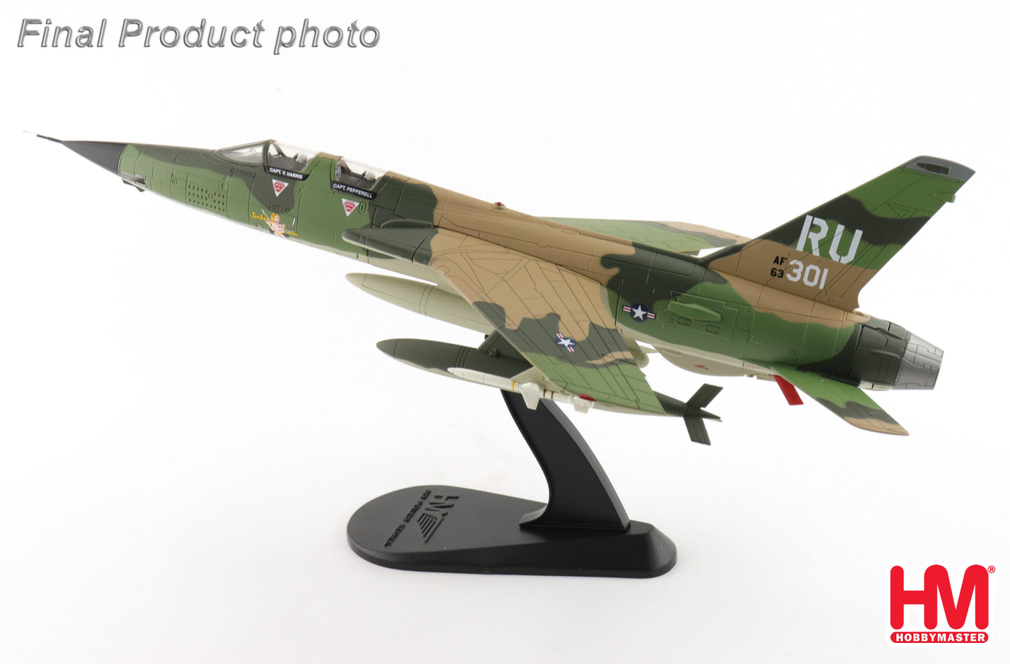 1/72 EF-105F "Jinkin Josie" 63-8301 355th TFW 357th TFS Thailand 1968