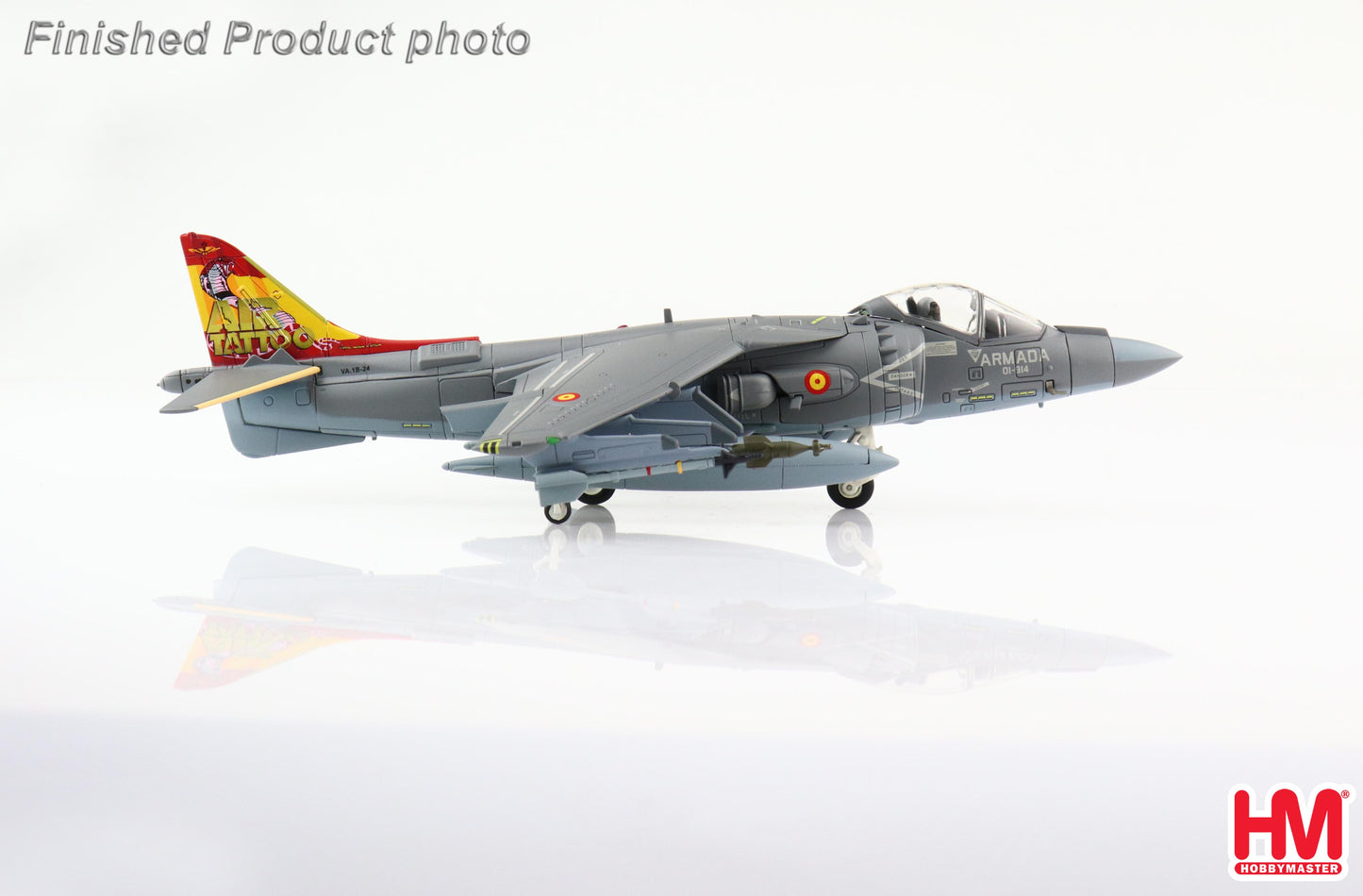 1/72 EAV-8B Harrier II AV-8B Plus Spanish Naval Air Arms "RIAT 2019" VA.1B-24 Naval Air Station Rota Andalusia Spain 2019