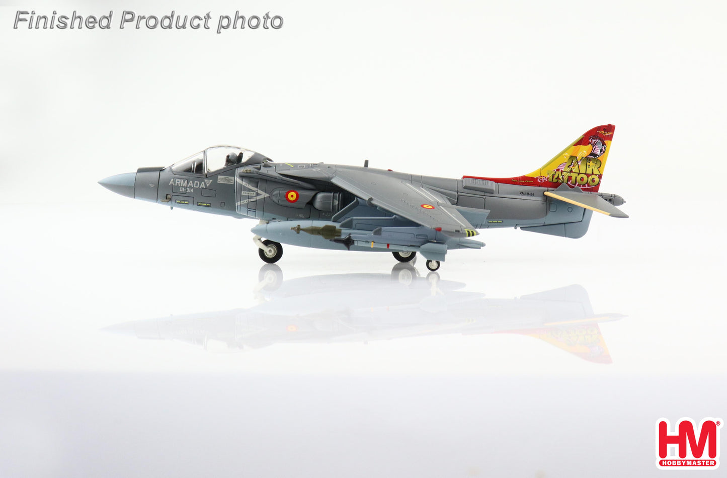 1/72 EAV-8B Harrier II AV-8B Plus Spanish Naval Air Arms "RIAT 2019" VA.1B-24 Naval Air Station Rota Andalusia Spain 2019
