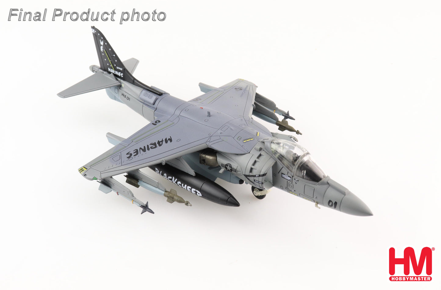 1/72 AV-8B Harrier II Plus 165421 VMA-214 "Black Sheep"USMC Afghanistan November 2009