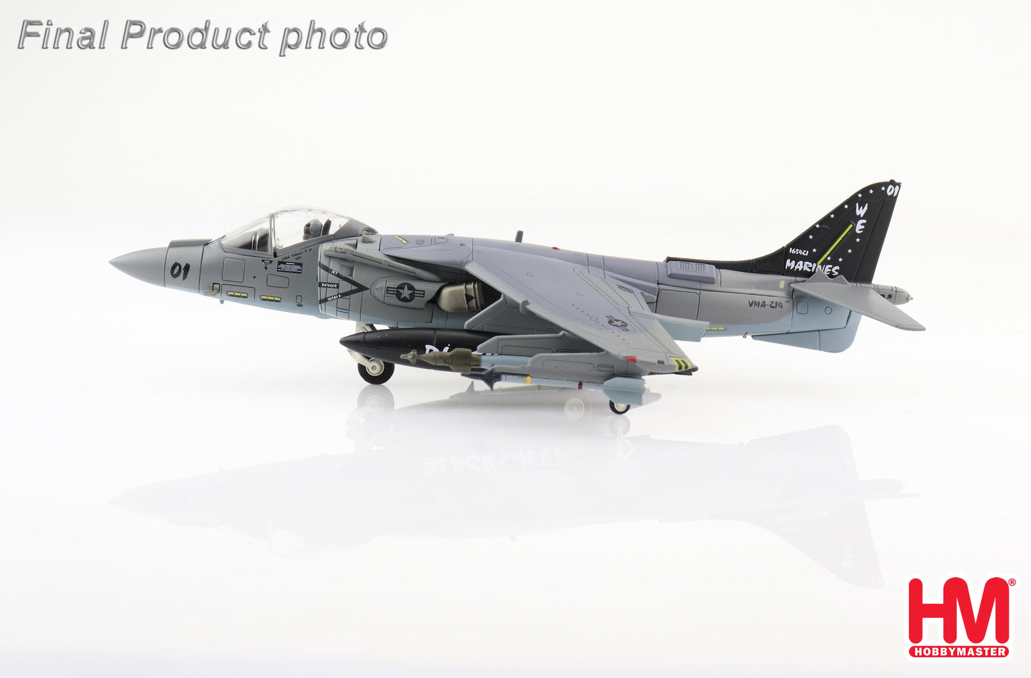 1/72 AV-8B Harrier II Plus 165421 VMA-214 "Black Sheep"USMC Afghanistan November 2009