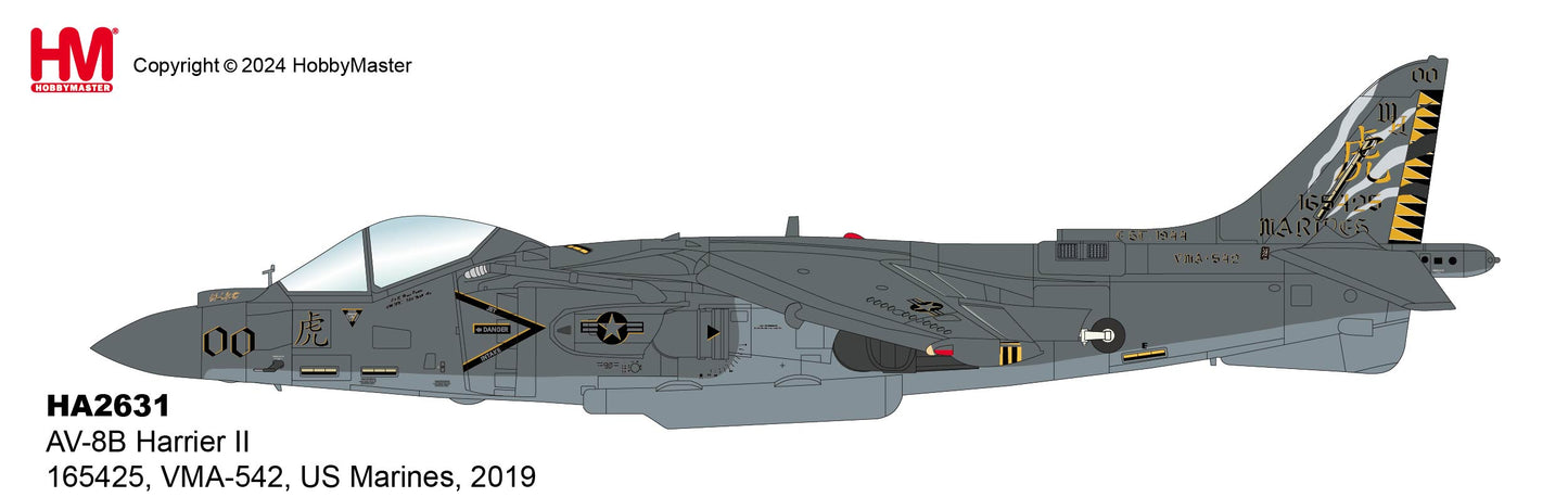 1/72Â AV-8B Harrier II 165425 VMA-542 US Marines 2019