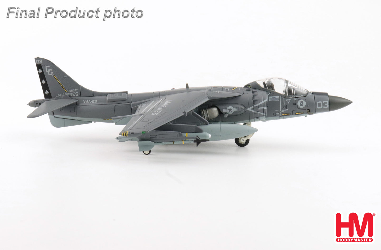 1/72 AV-8B II Plus "Operation Inherent Resolve" 165357 VMA-231 USCENTCOM 2017