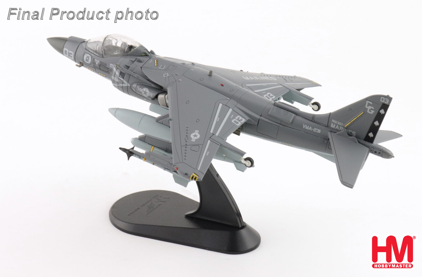 1/72 AV-8B II Plus "Operation Inherent Resolve" 165357 VMA-231 USCENTCOM 2017