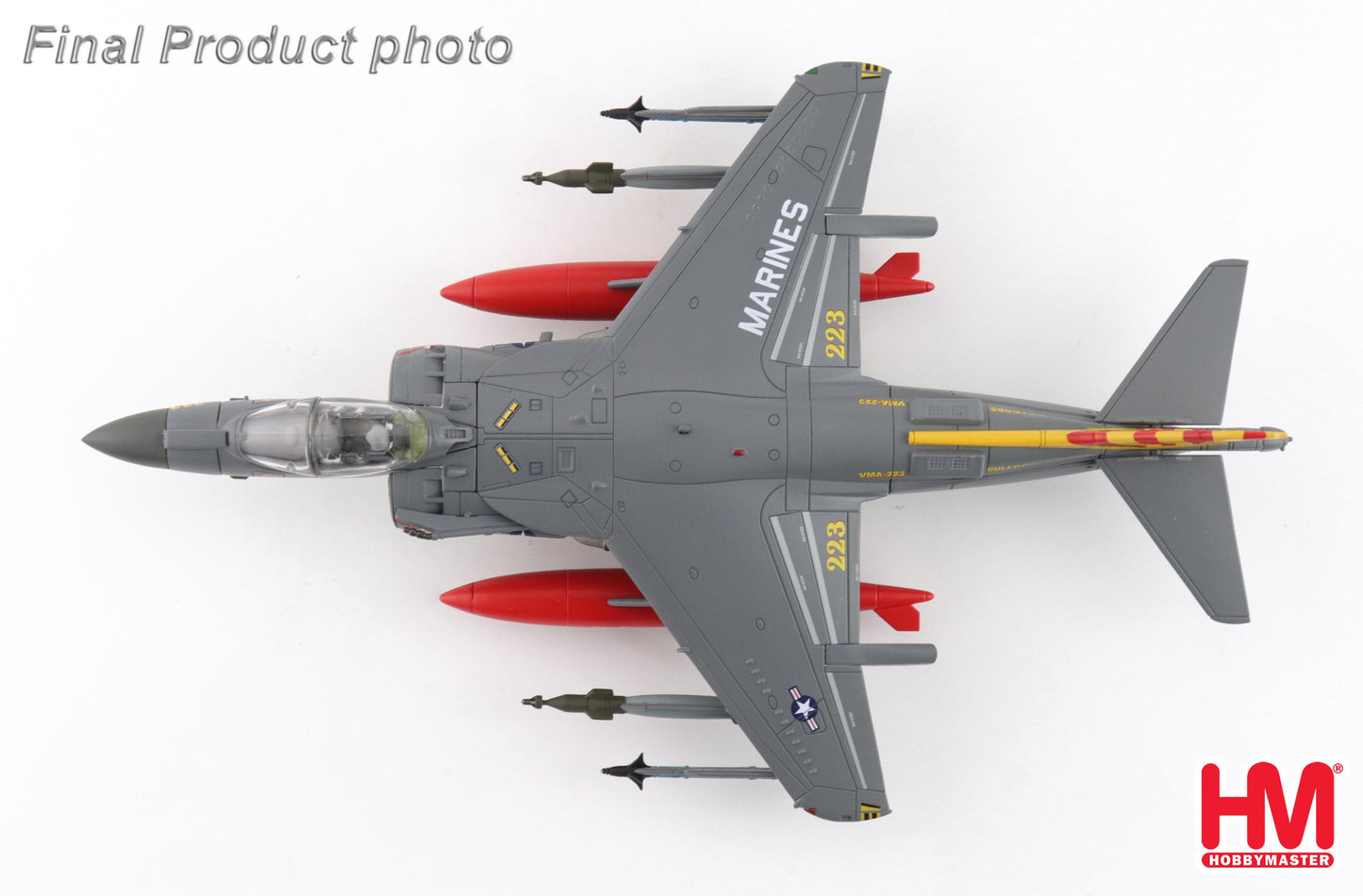 1/72 AV-8B+ Harrier II Plus 164569 VMA-223 MCAS Cherry Point 2025