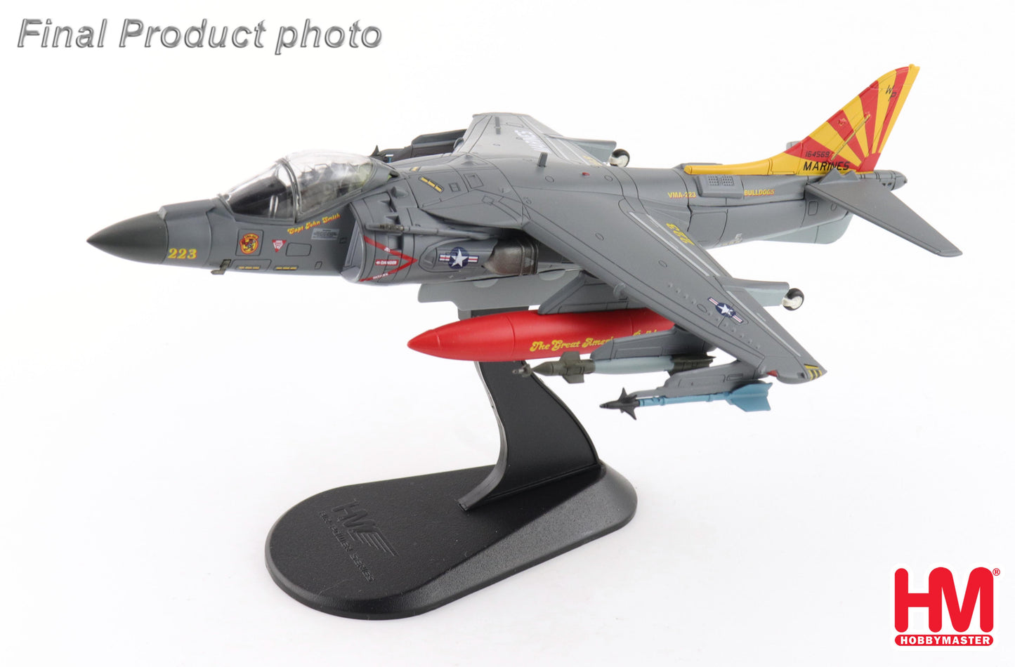 1/72 AV-8B+ Harrier II Plus 164569 VMA-223 MCAS Cherry Point 2025