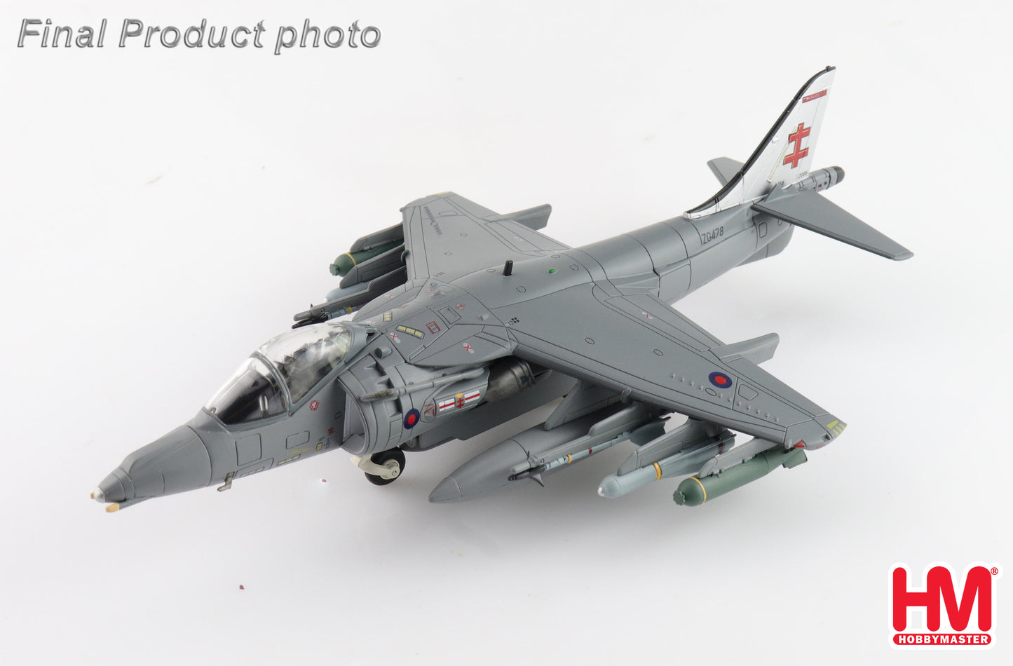 1/72 Harrier GR.9A ZG478 41 (R) Sqn. RAF Coningsby Air Base March 2006
