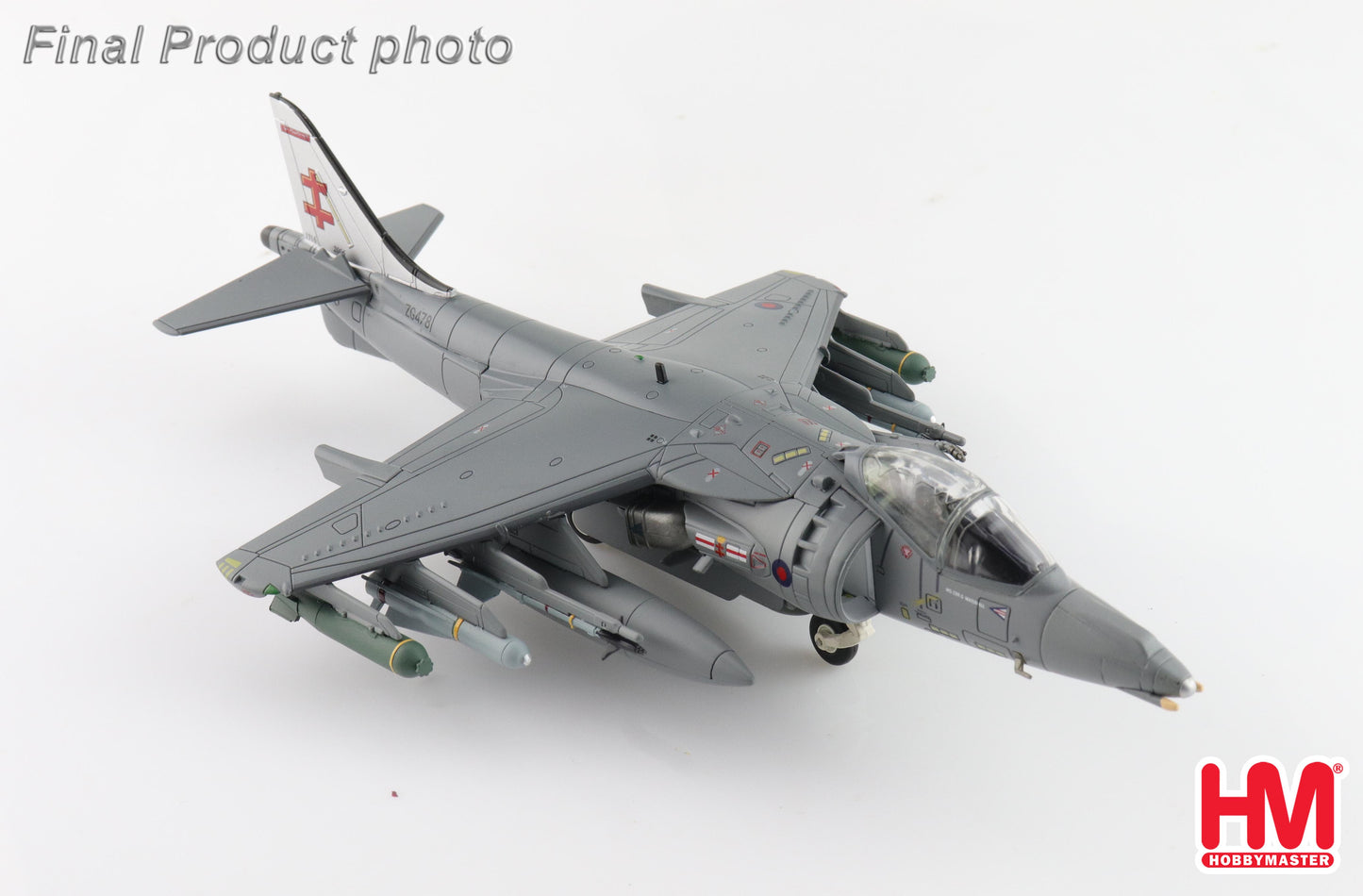 1/72 Harrier GR.9A ZG478 41 (R) Sqn. RAF Coningsby Air Base March 2006