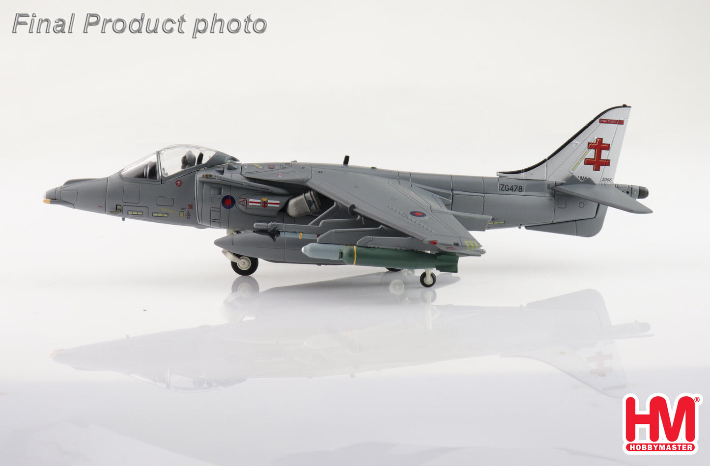 1/72 Harrier GR.9A ZG478 41 (R) Sqn. RAF Coningsby Air Base March 2006