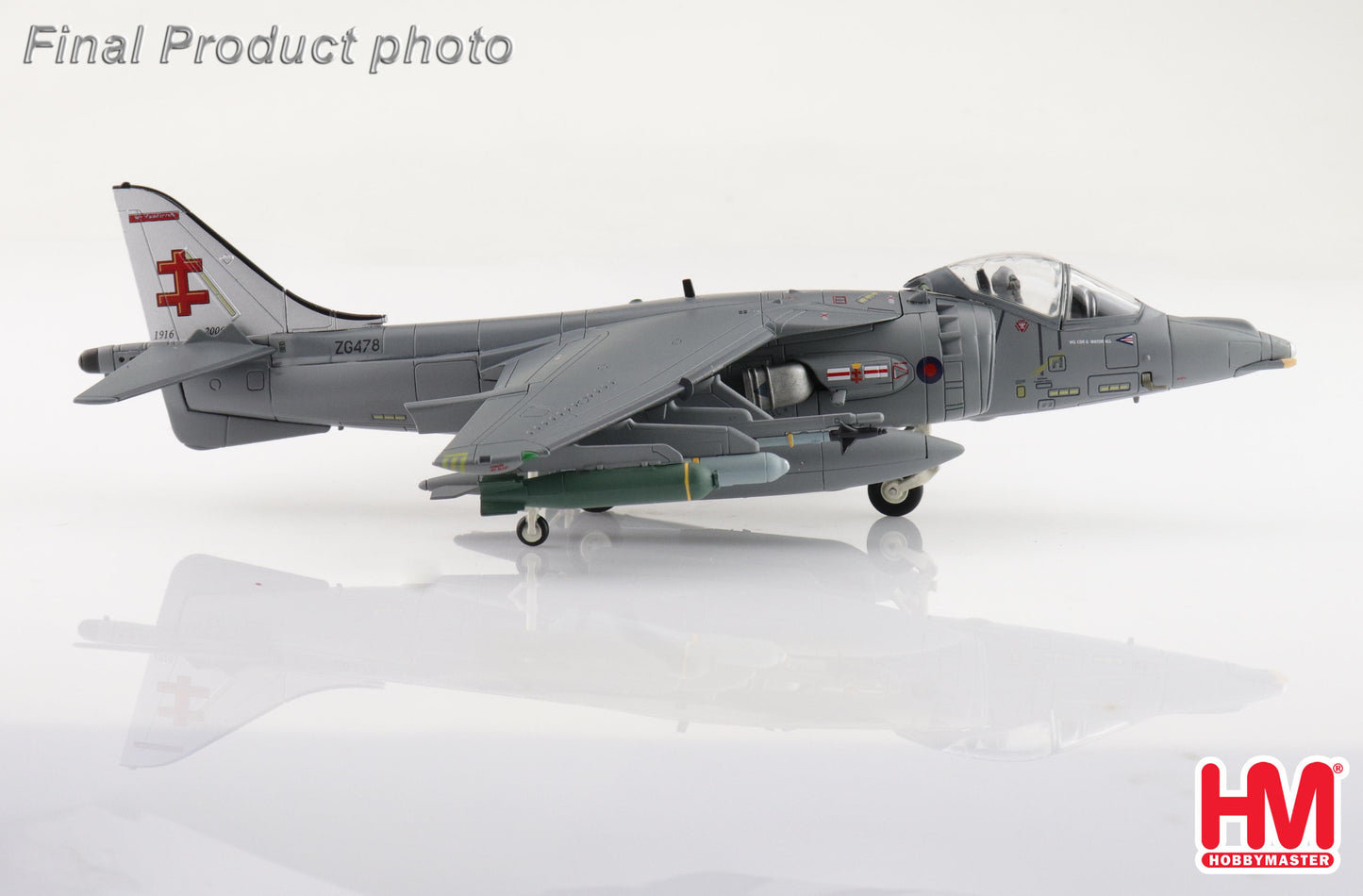 1/72 Harrier GR.9A ZG478 41 (R) Sqn. RAF Coningsby Air Base March 2006
