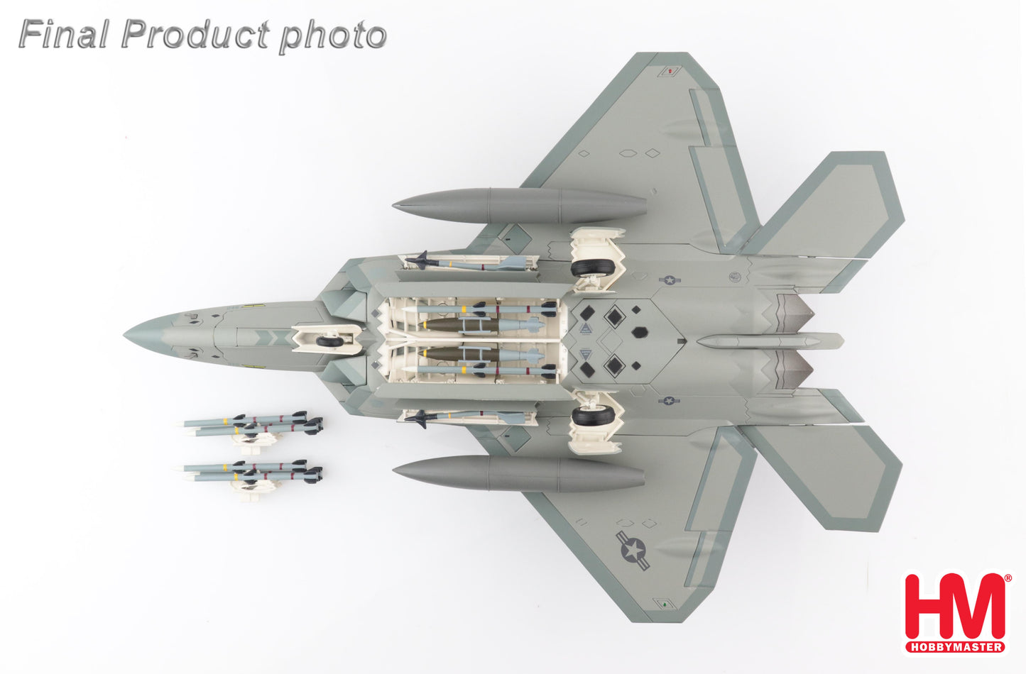 1/72 F-22A Raptor 04-4064/HH USAF Hickham AFB 2018