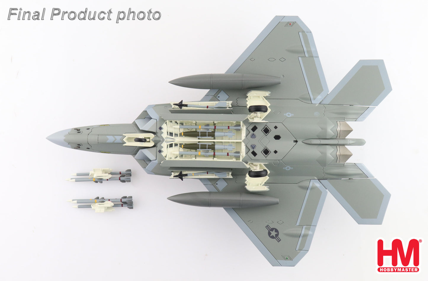 1/72 F-22A Raptor "Spirit of Tukegee" 07-4147 477 FG Elmendorf AFB 2013