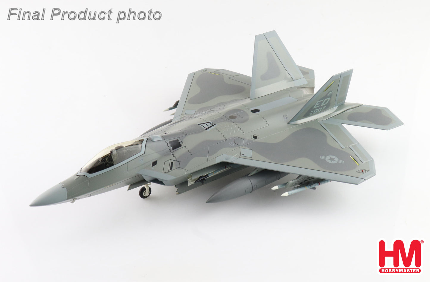 1/72 F-22 Raptor 91-4007 412 TW Edwards AFB