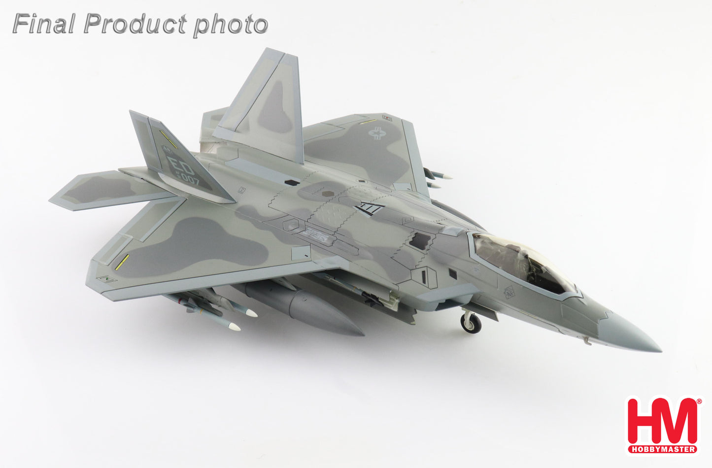 1/72 F-22 Raptor 91-4007 412 TW Edwards AFB