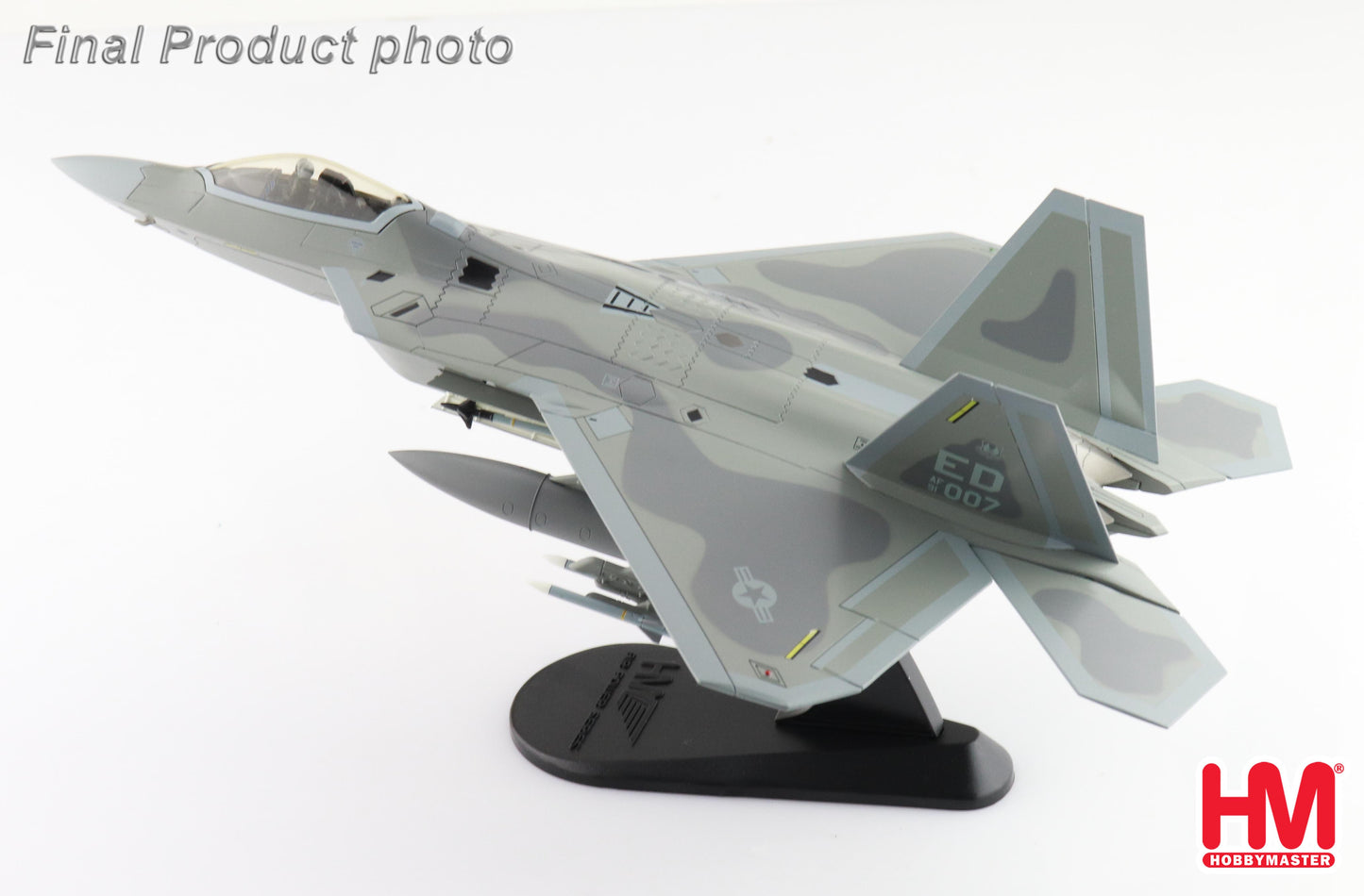 1/72 F-22 Raptor 91-4007 412 TW Edwards AFB