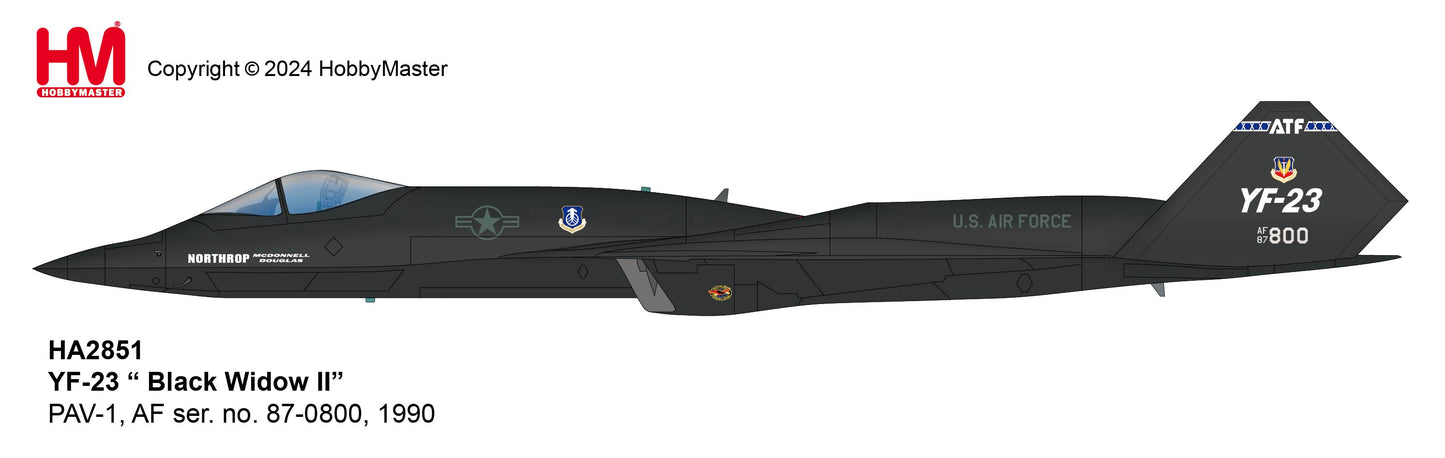 1/72 YF-23 "Black Widow II" PAV-1 87-0800 1990