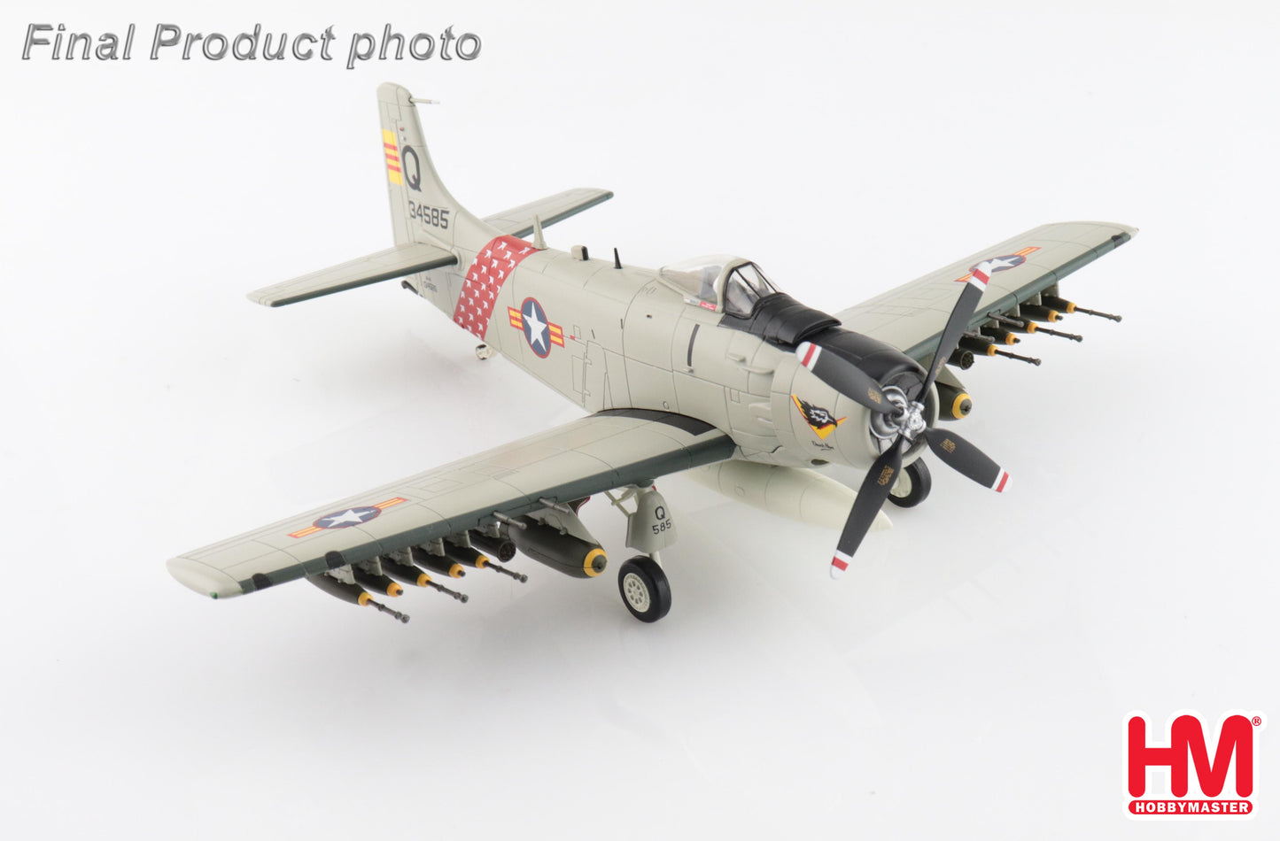 1/72 A-1H (AD-6) Skyraider 134585 1st FS VNAF 1963