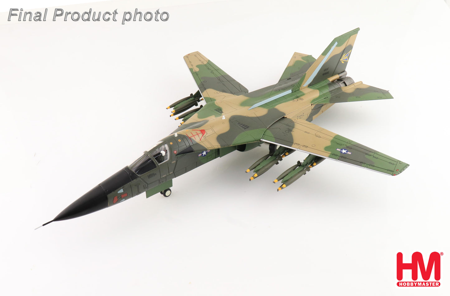 1/72 F-111A "Combat Lancer" 66-0022 USAF Takhli RTAFB 1968 (with 24 x Early Mk.82 Bomb)