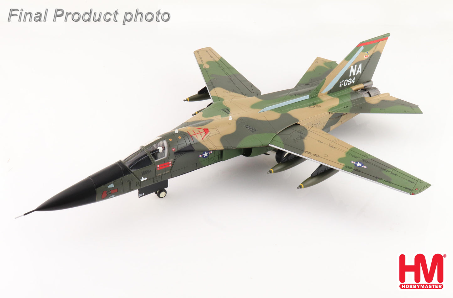 1/72 F-111A "Gunboat Killer" 430th TFS 347 th TFW Korat RTAFB 1975 (with 4 x Mk.84 24 x Mk.82)