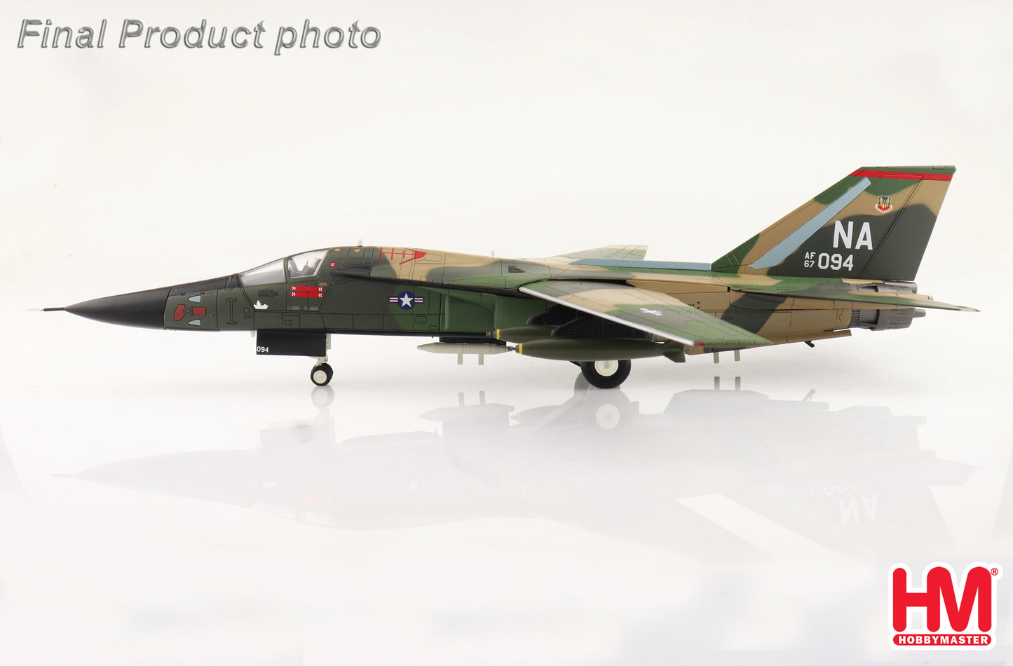 1/72 F-111A "Gunboat Killer" 430th TFS 347 th TFW Korat RTAFB 1975 (with 4 x Mk.84 24 x Mk.82)